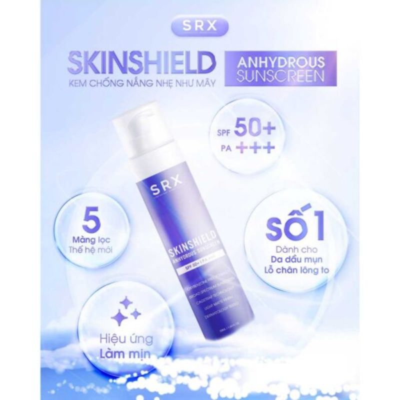 Kem chống nắng SRX Skinshield Anhydrous Sunscreen